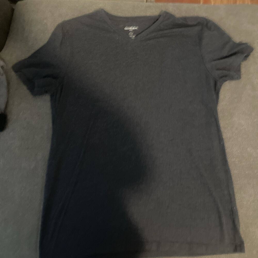 Goodfellow Heatheres Black Short Sleeve T Medium